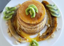 Pancake ai kiwi ricetta