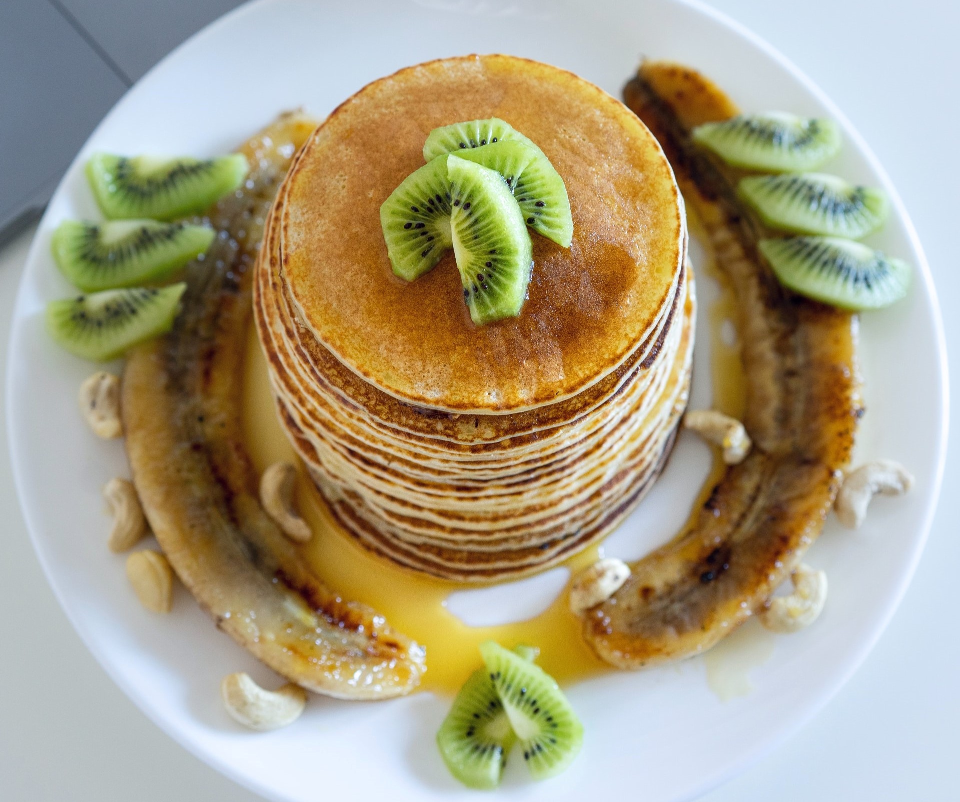 Pancake ai kiwi ricetta