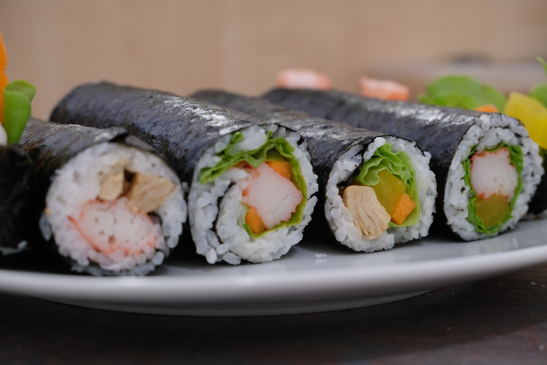 Sushi burrito ricetta