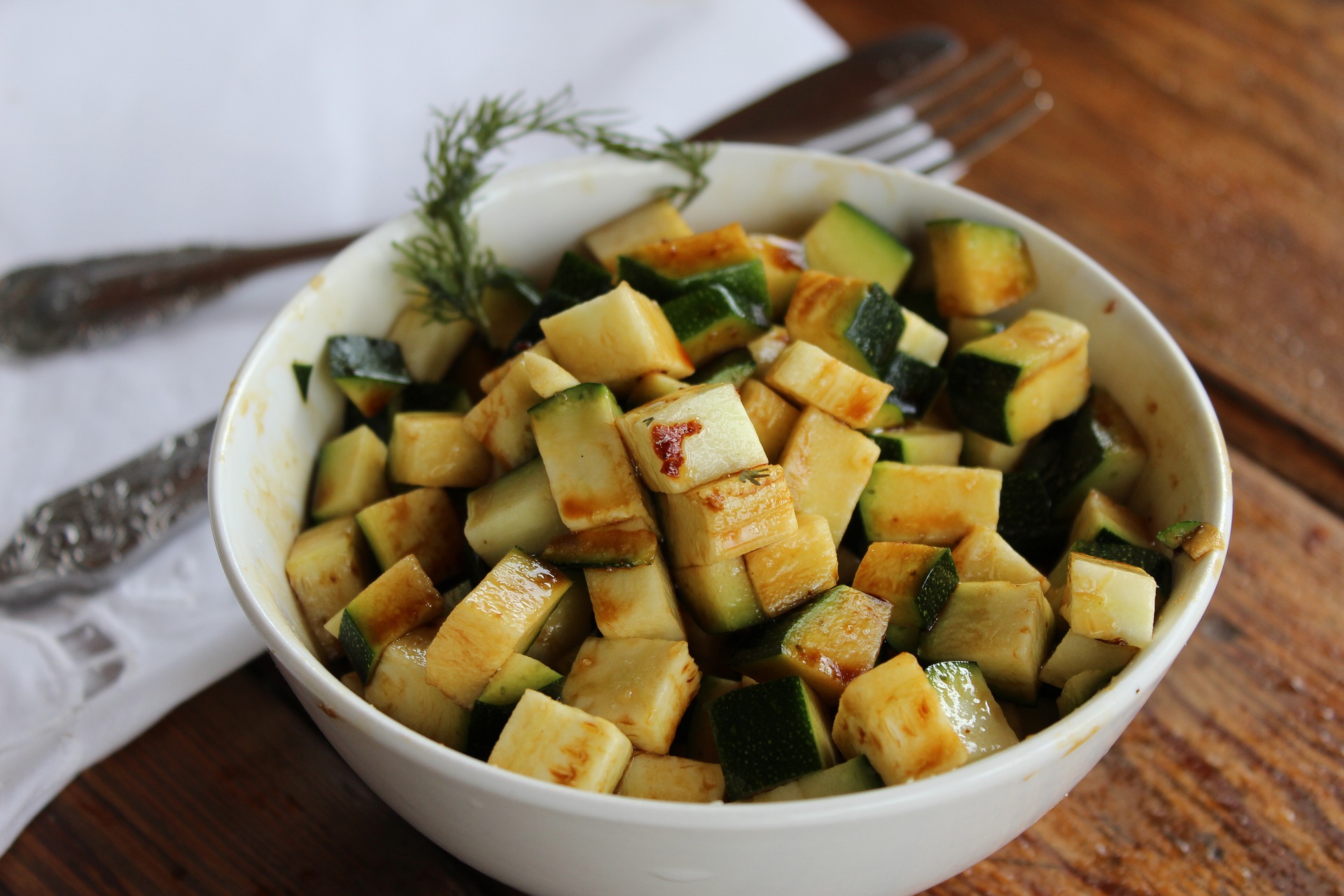 farro e zucchine ricetta