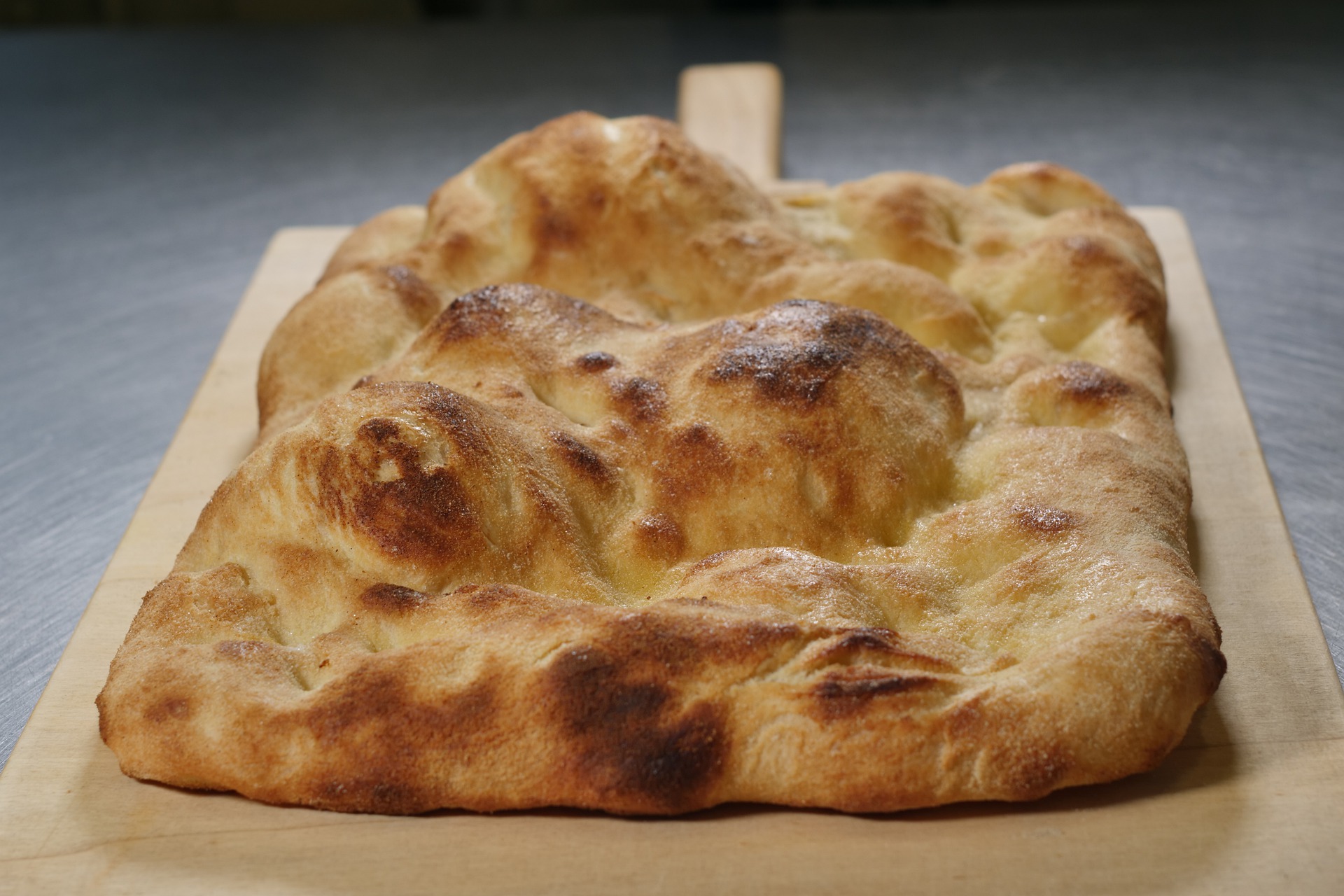 Focaccia con cime di rapa ricetta