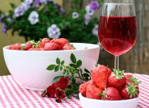 fragole al vino