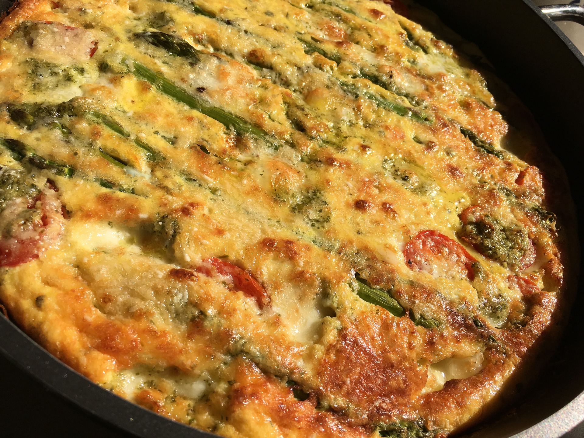 frittata di asparagi e patate ricetta