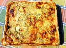 Schiacciata tonno zucchine