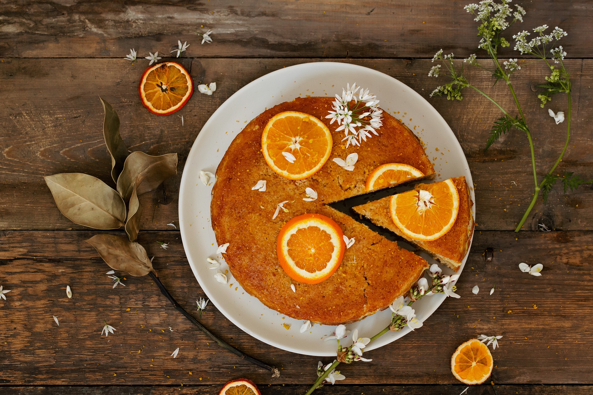 Torta magica all'arancia ricetta