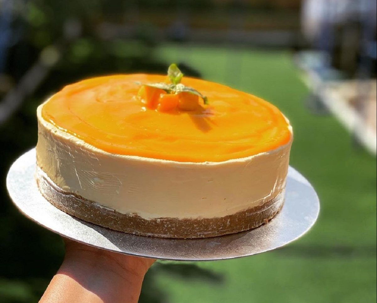 cheesecake al mango