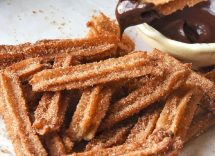 Churro al forno