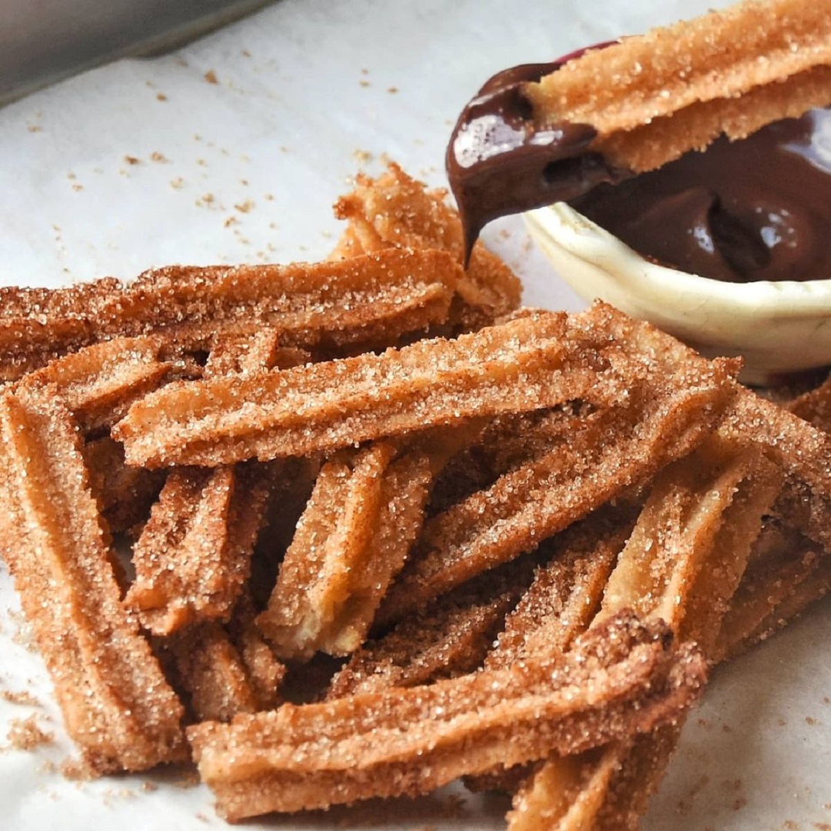 Churro al forno