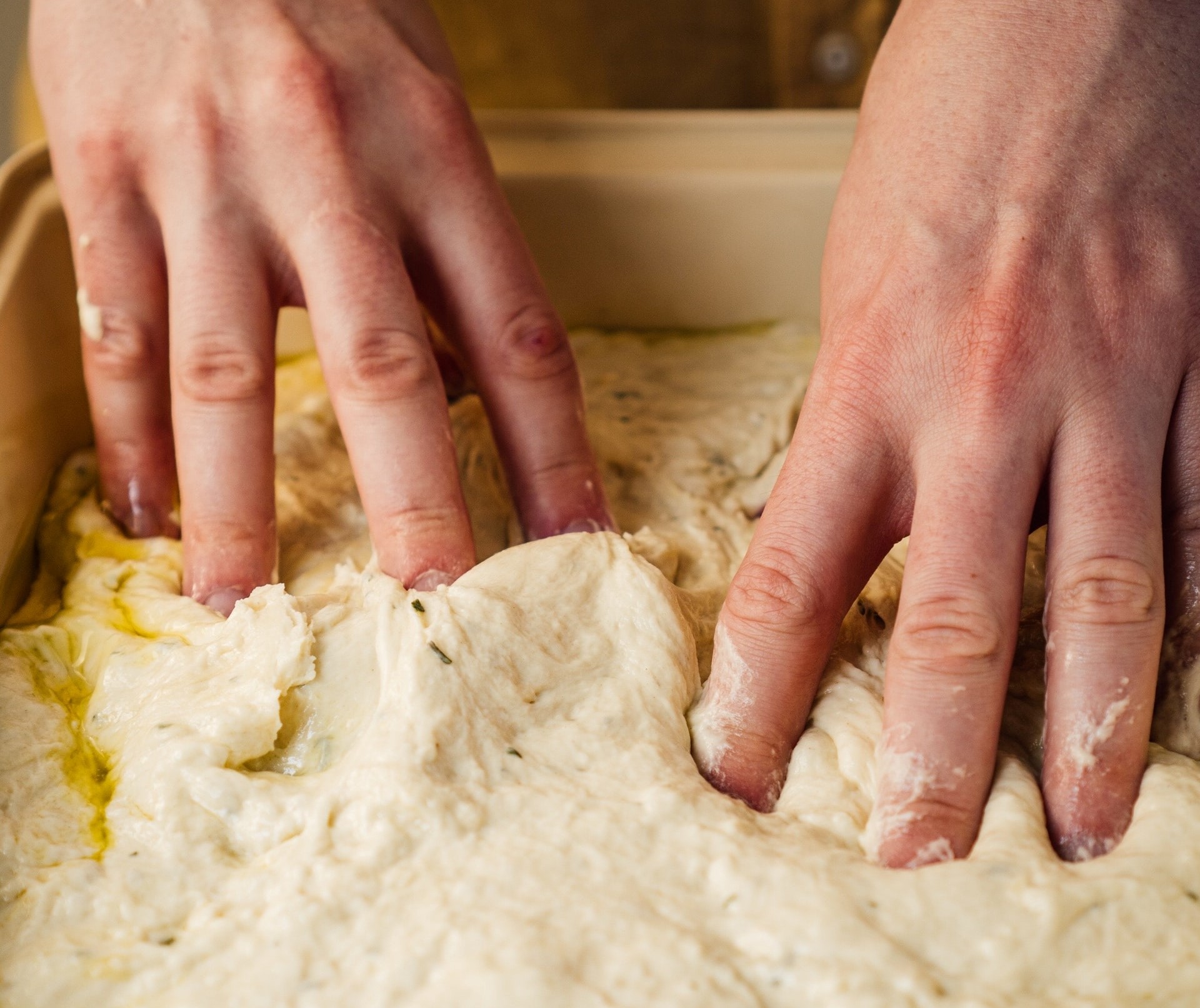 focaccia tricolore ricetta