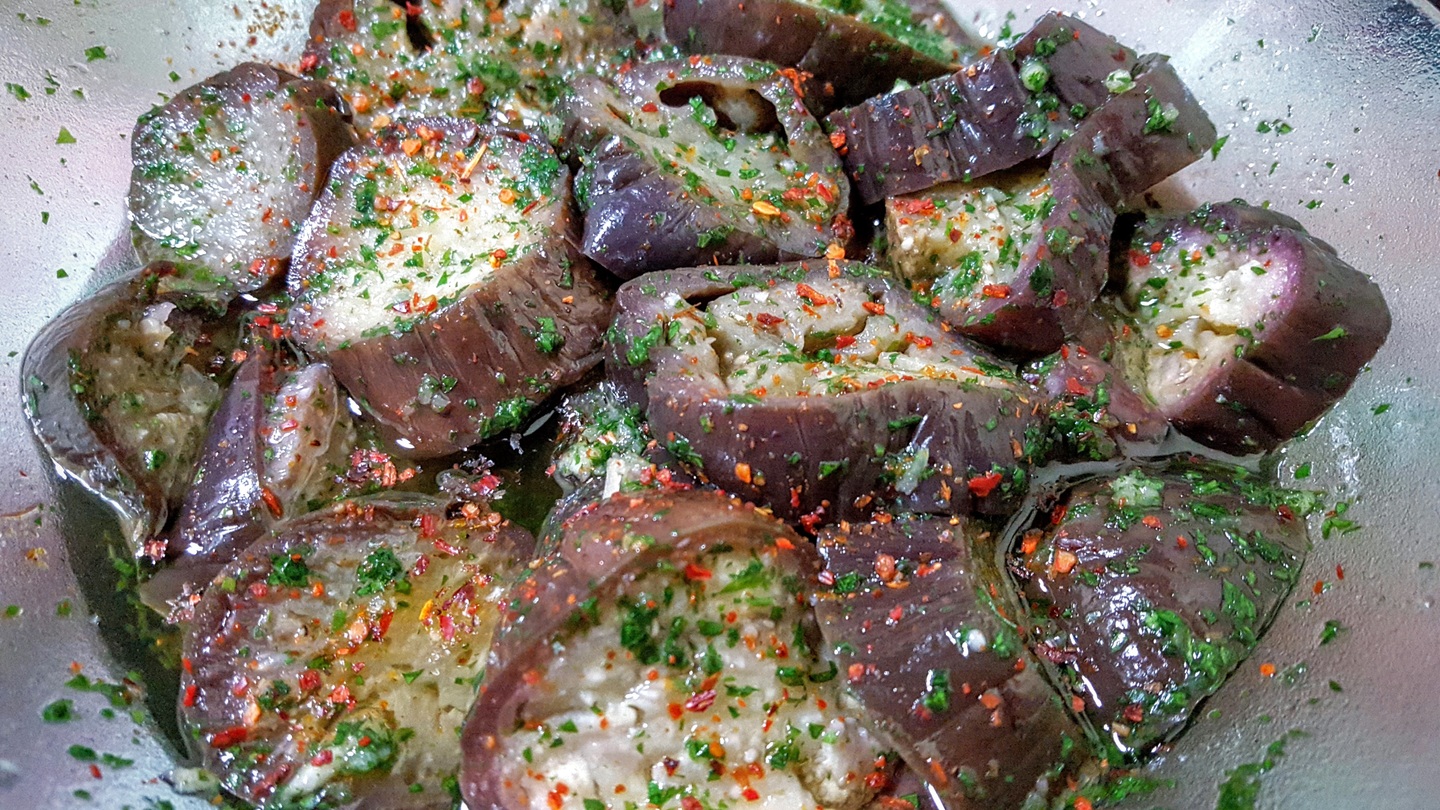 melanzane marinate ricetta