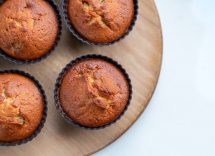 Muffin alla banana senza lattosio