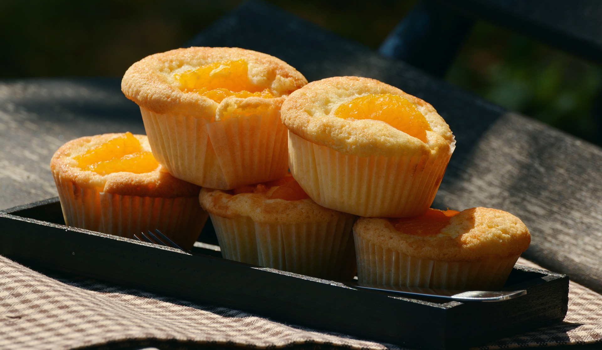 muffin alle pesche ricetta