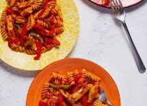 pasta fajita di pollo