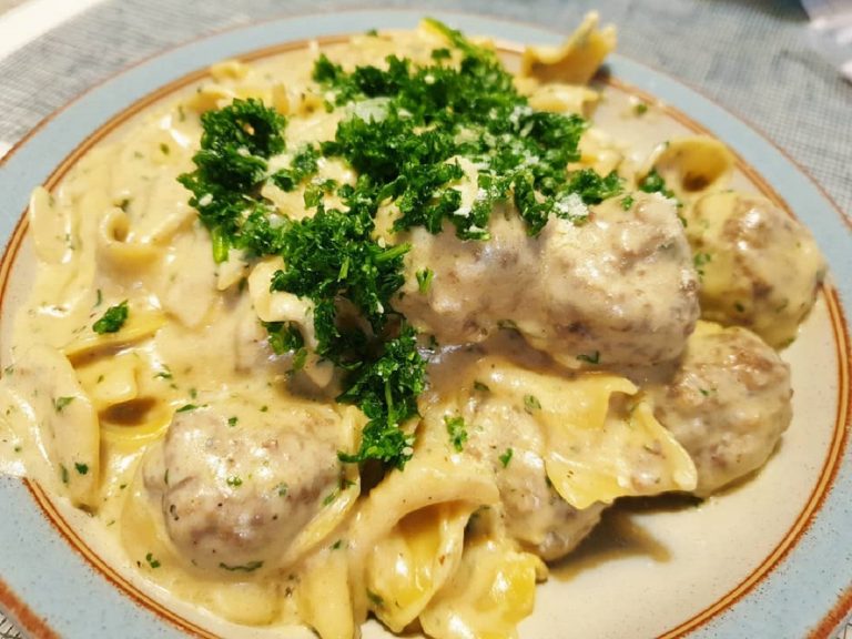 pasta svedese con polpette