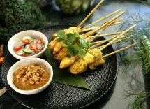 pollo satay