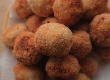 Polpette di melanzana con robiola