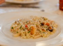 Risotto crema di scampi ricetta