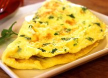 Frittata menta ricetta