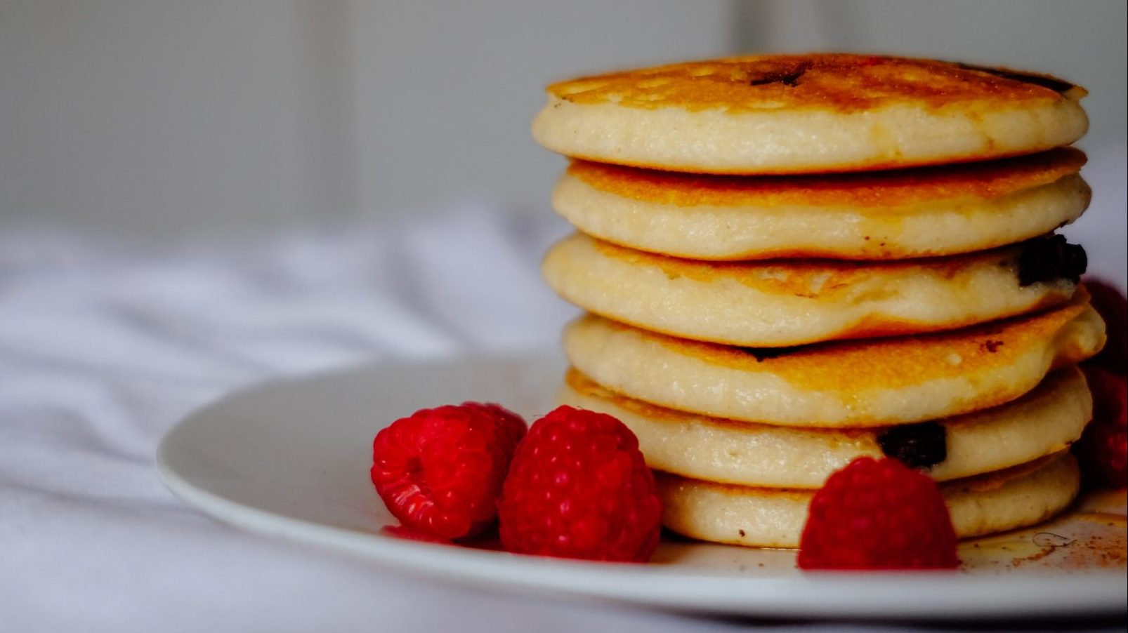 Frittelle al miele e lampone