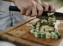 Insalata di zucchine al limone