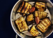 involtini di melanzane mozzarella