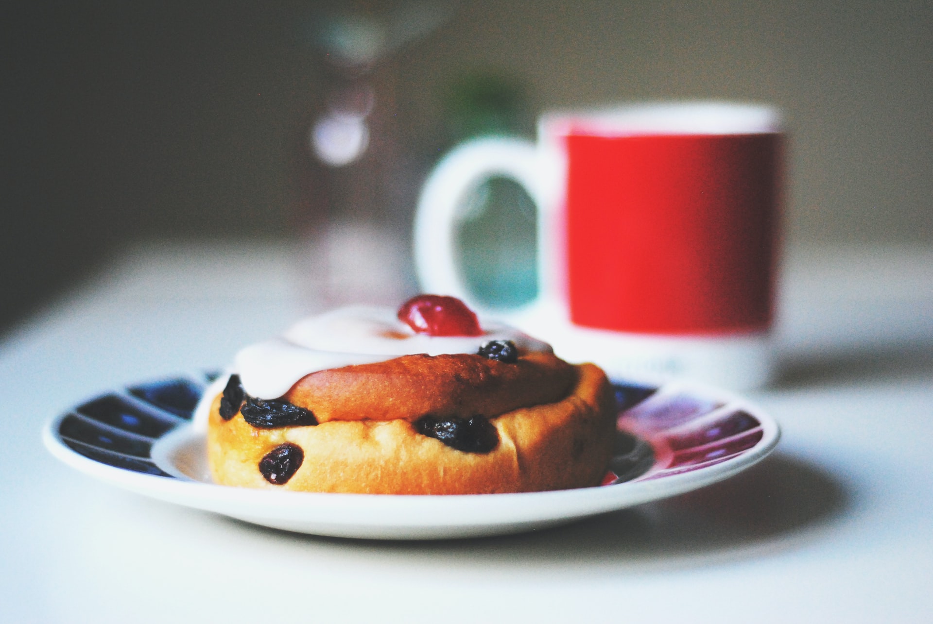 Panini dolci alle ciliegie