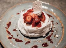 Pavlova alle fragole