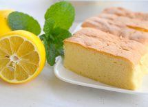 Sponge cake al limone