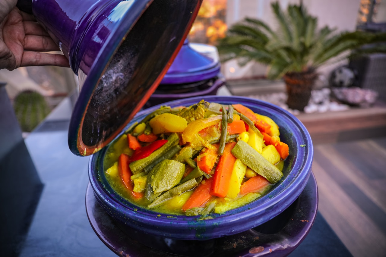 Tajine di verdure e quinoa