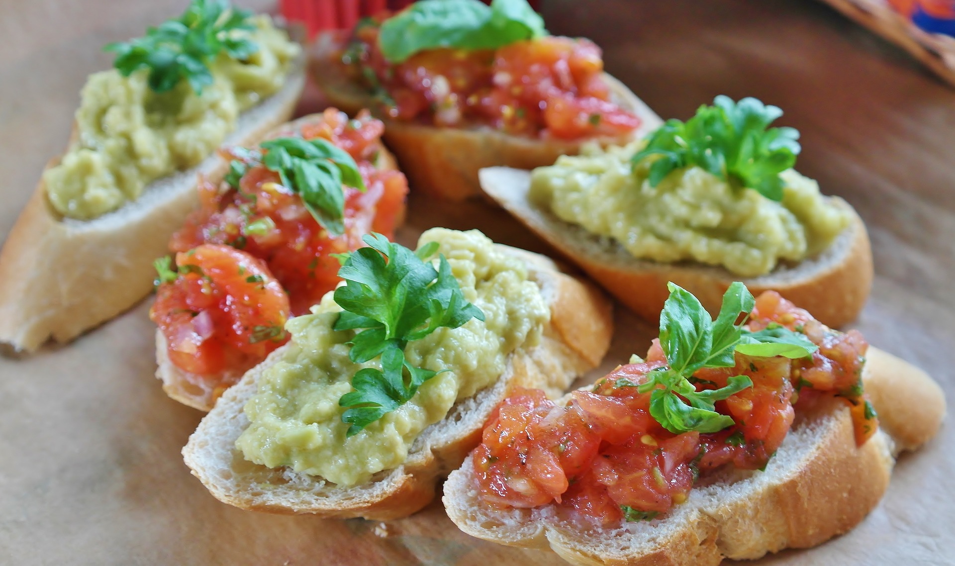 bruschette vegane