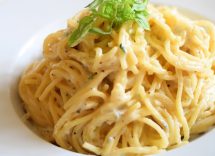 carbonara vegetariana