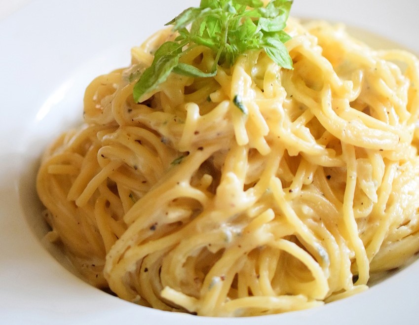 carbonara vegetariana