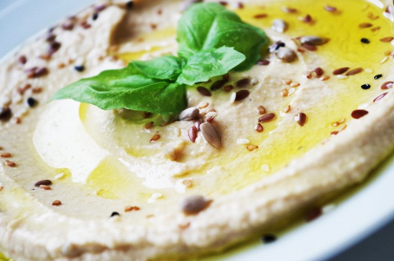 hummus ceci sautè di mare