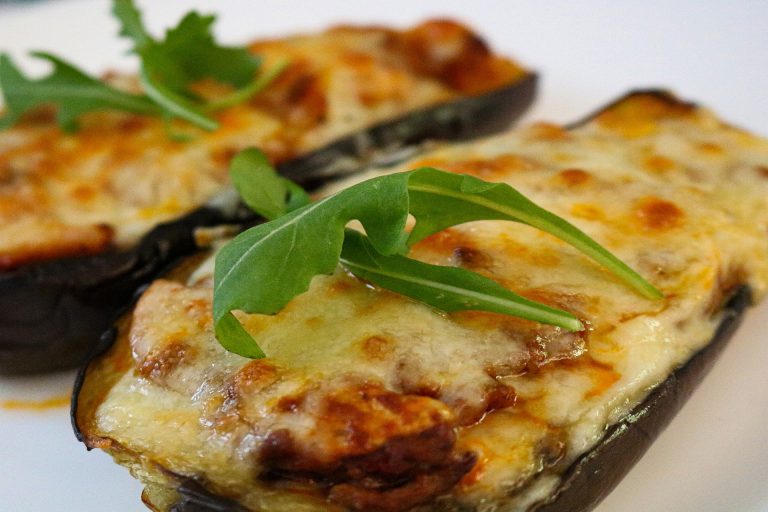 melanzane ripiene con mozzarella