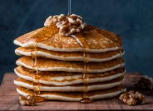 Pancake alla cannella con composta