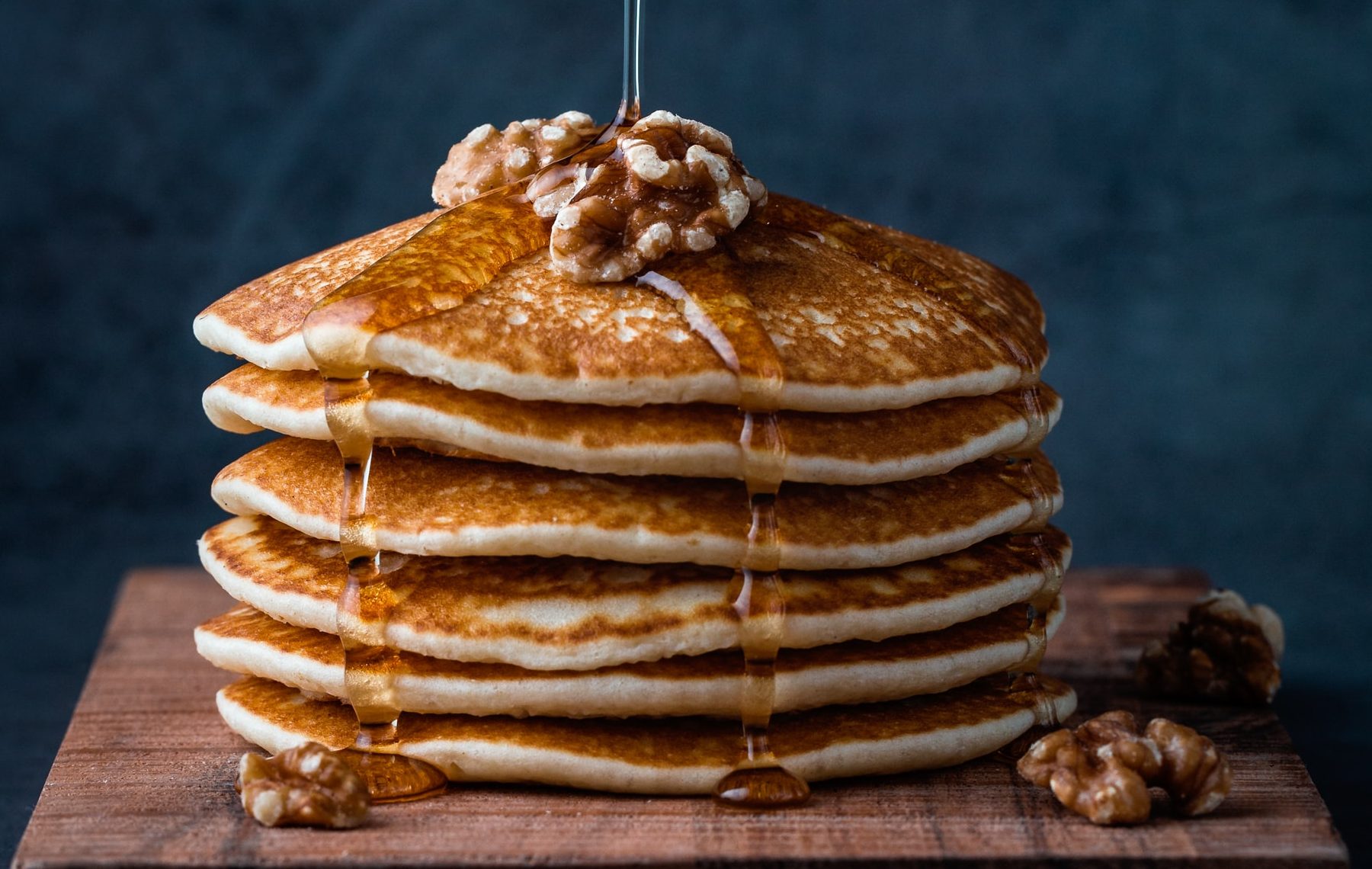 Pancake alla cannella con composta