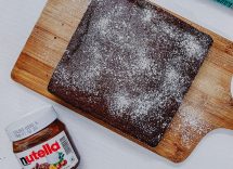 torta kinder alla nutella