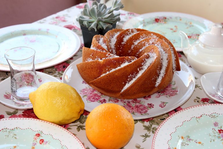 torta vegan al limone