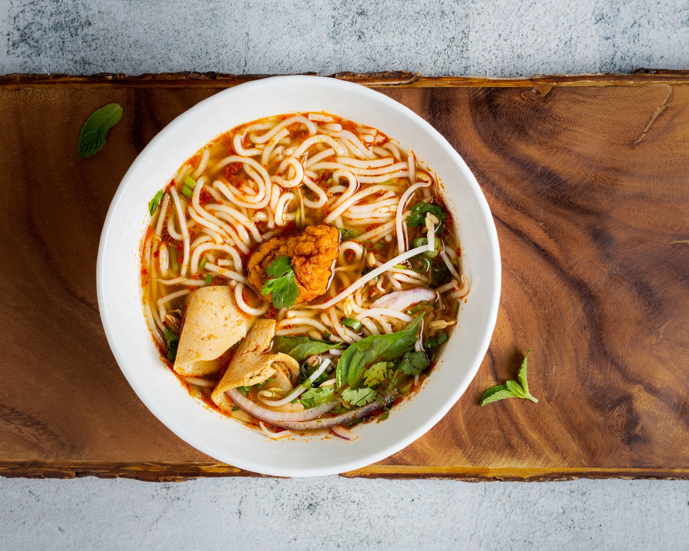 Zuppa di spaghetti udon