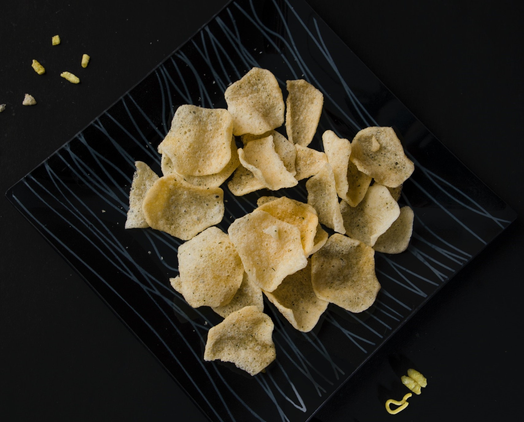 chips di riso ricetta