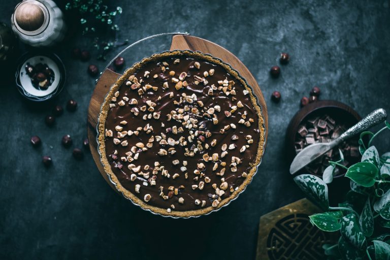 crostata ricotta nocciole cioccolato