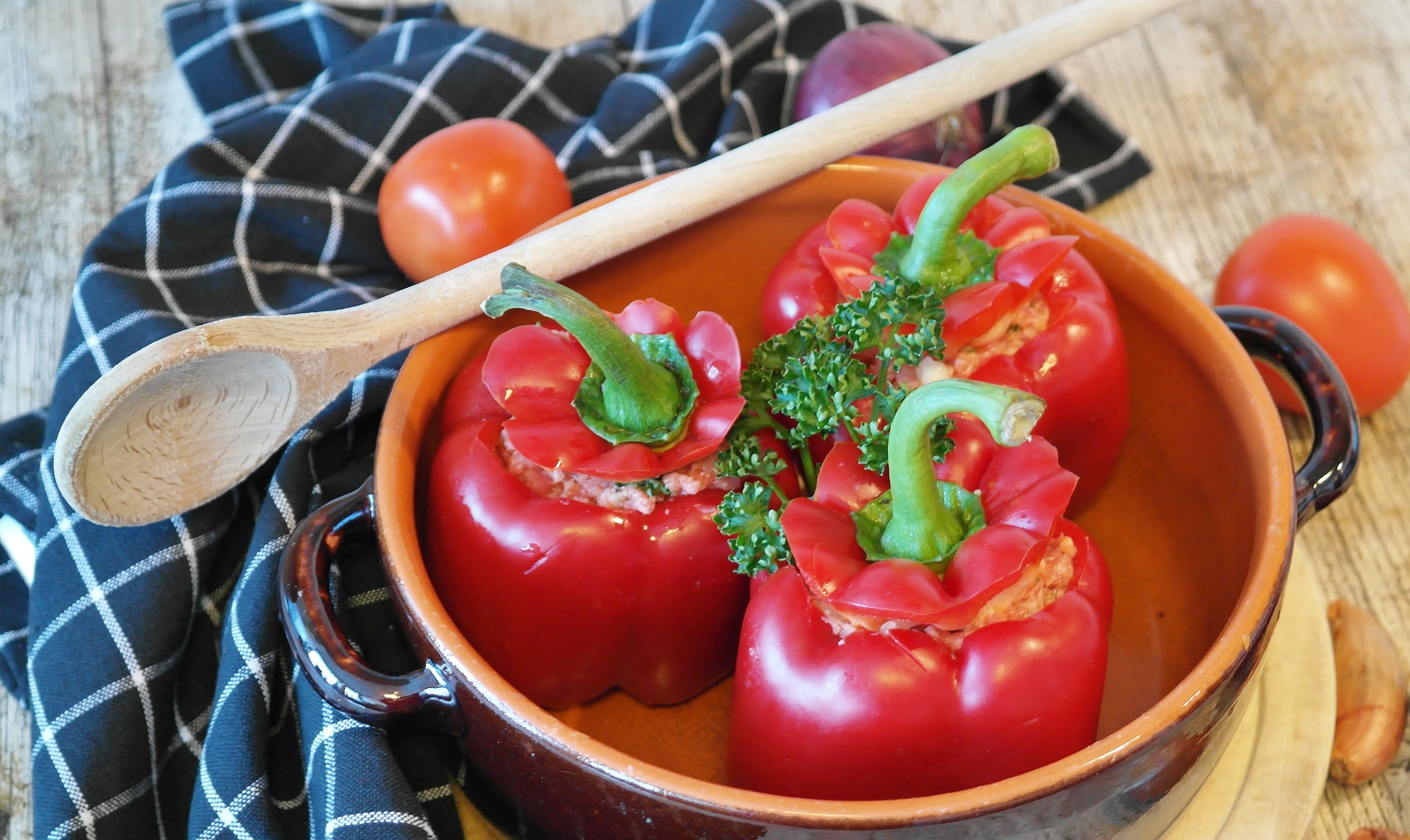 peperoni ripieni con crema di tonno