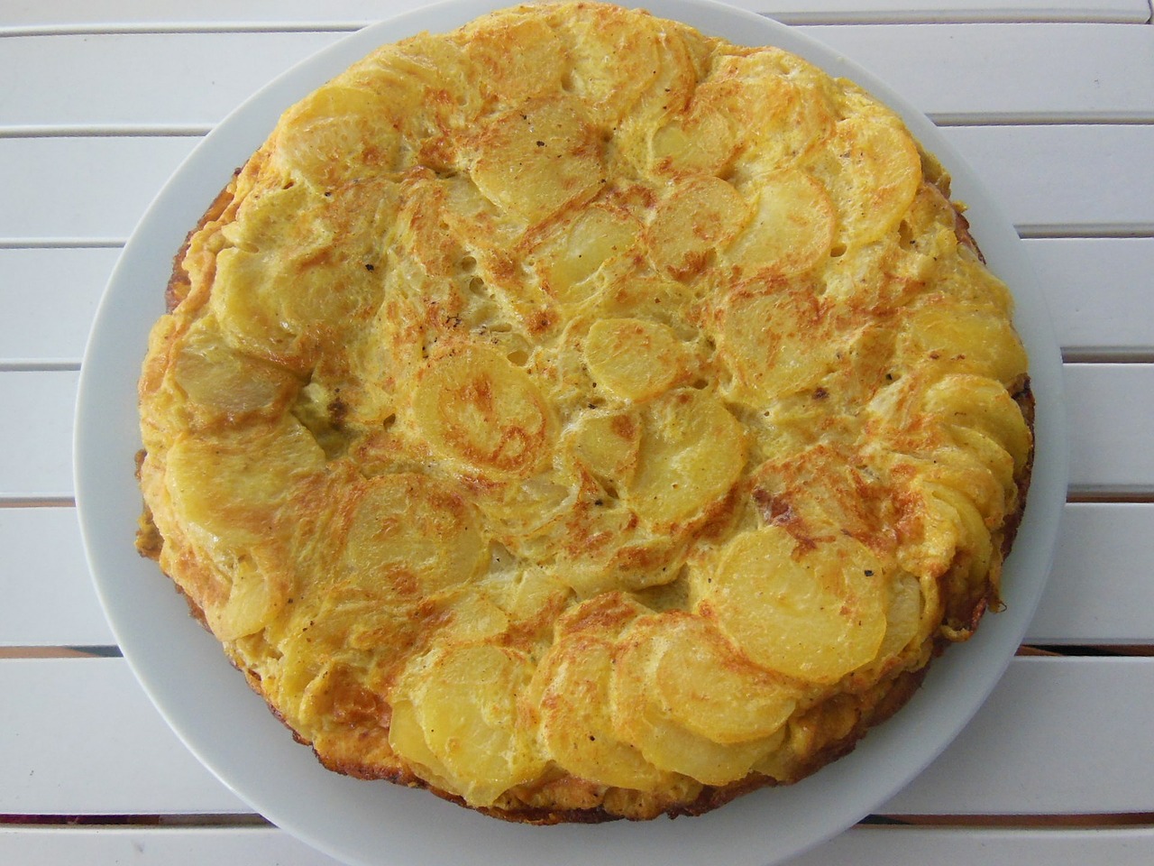 torta patate in padella