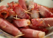 Bocconcini di castagne e speck