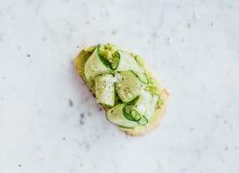 Bruschette zucchine pancetta