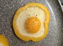 peperoni ripieni uovo formaggio