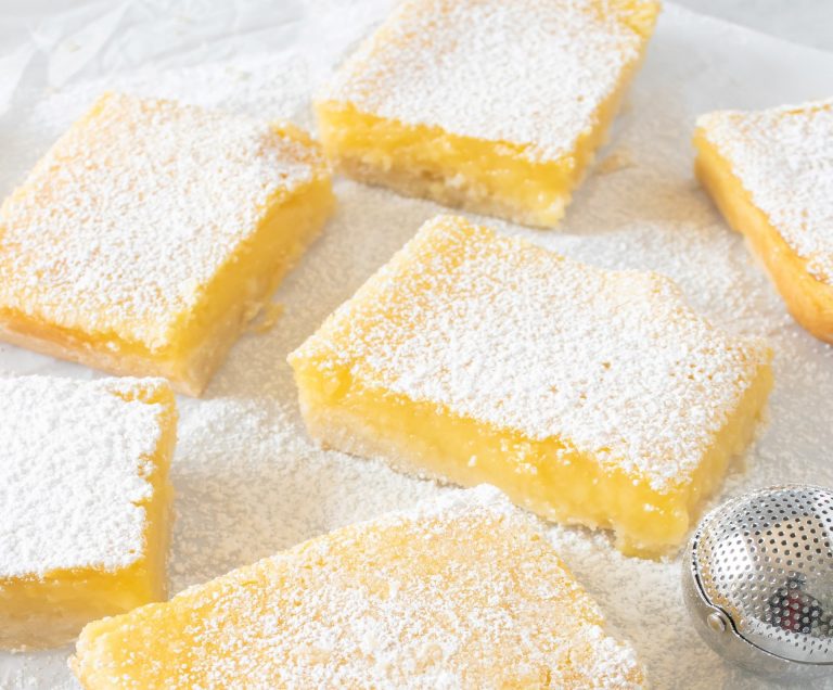 quadrotti di ricotta limone