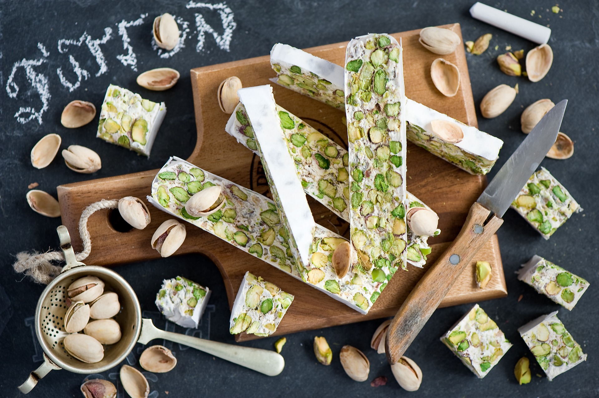 torrone al pistacchio