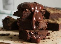 torta al cioccolato senza zucchero e farina