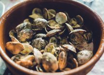 zuppa di ceci vongole ricetta